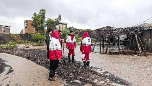 25 استان تحت تاثیر بارش های اخیر/10هزار نفر خدمات امدادی دریافت کردند