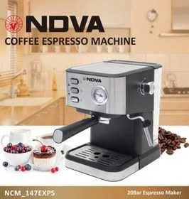 nova 147 نحوه کار با دستگاه اسپرسو ساز نوا 147