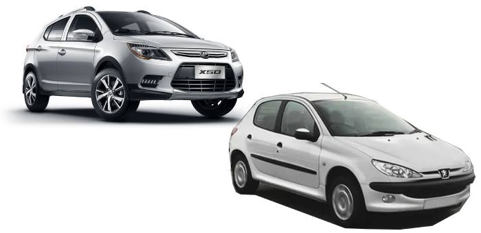 مقایسه لیفان X50 با پژو 206: کدام هاچبک شهری ارزش خرید دارد؟
