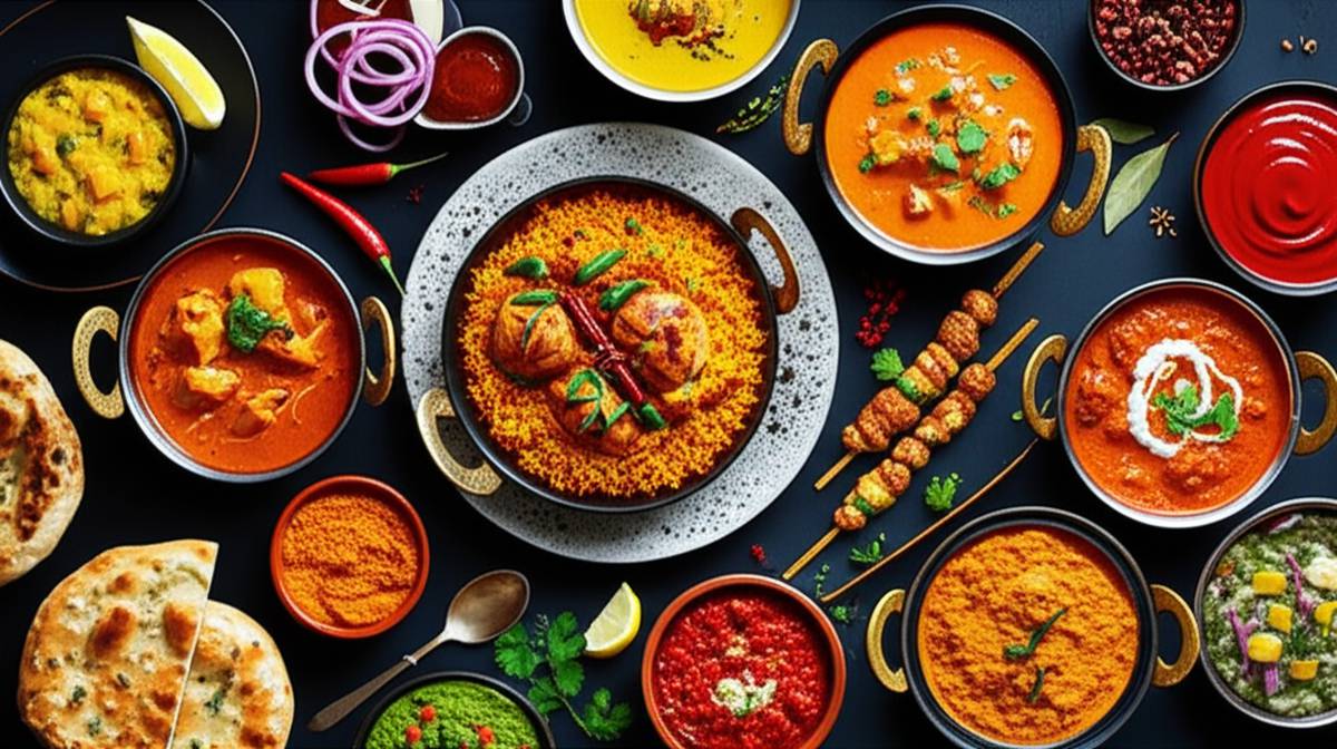 غذاهای پر رنگ و لعاب هندی: راز رنگ ها و طعم های بی نظیر
