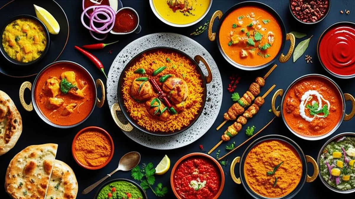 غذاهای پر رنگ و لعاب هندی: راز رنگ ها و طعم های بی نظیر