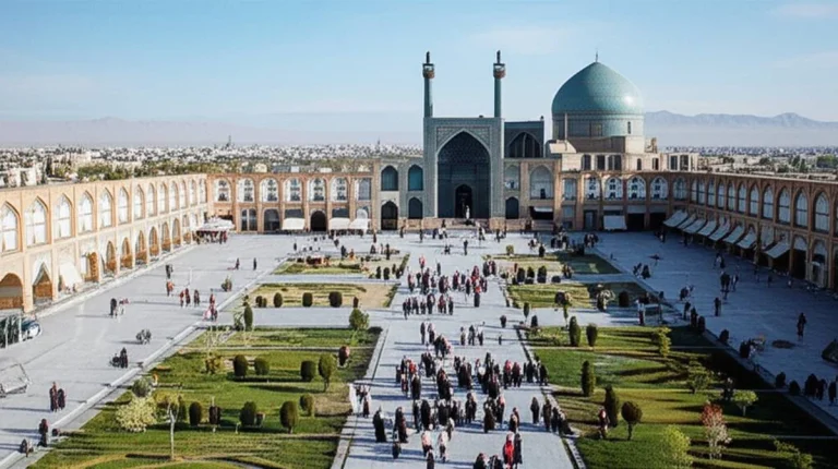 میدان نقش جهان اصفهان در ۱۹۷۹: سفر به گذشته با تصاویر