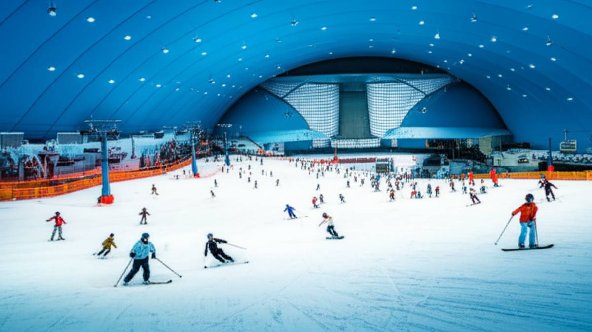 پیست اسکی دبی: راهنمای جامع (امکانات، قیمت بلیط)