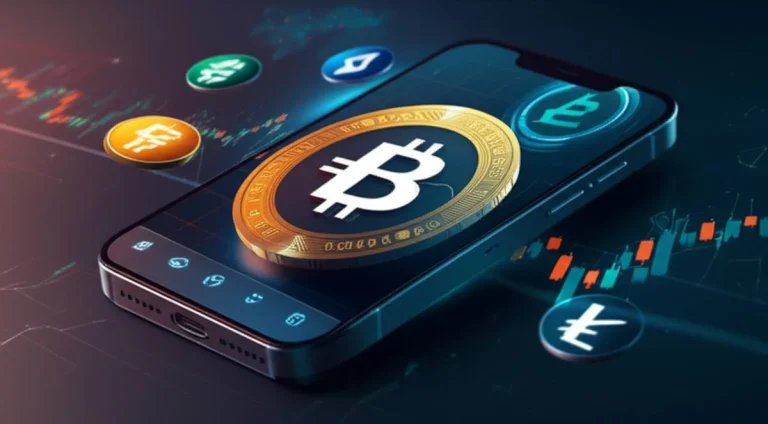 اپلیکیشن خرید و فروش ارز دیجیتال | معتبر، امن و سریع