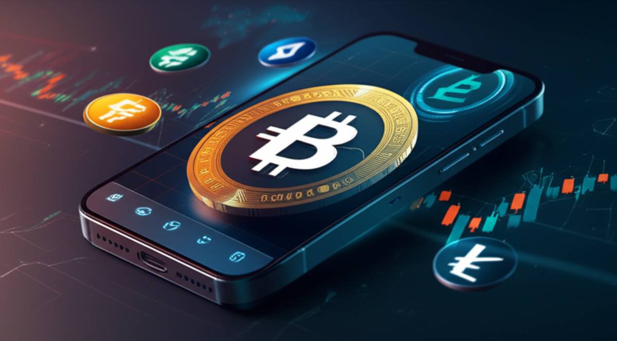 اپلیکیشن خرید و فروش ارز دیجیتال | معتبر، امن و سریع