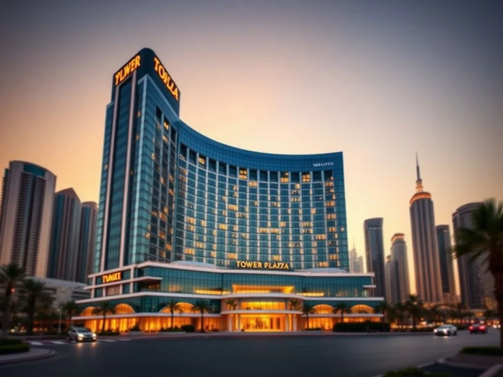 هتل Tower Plaza Hotel دبی | رزرو آنلاین، بهترین قیمت و امکانات