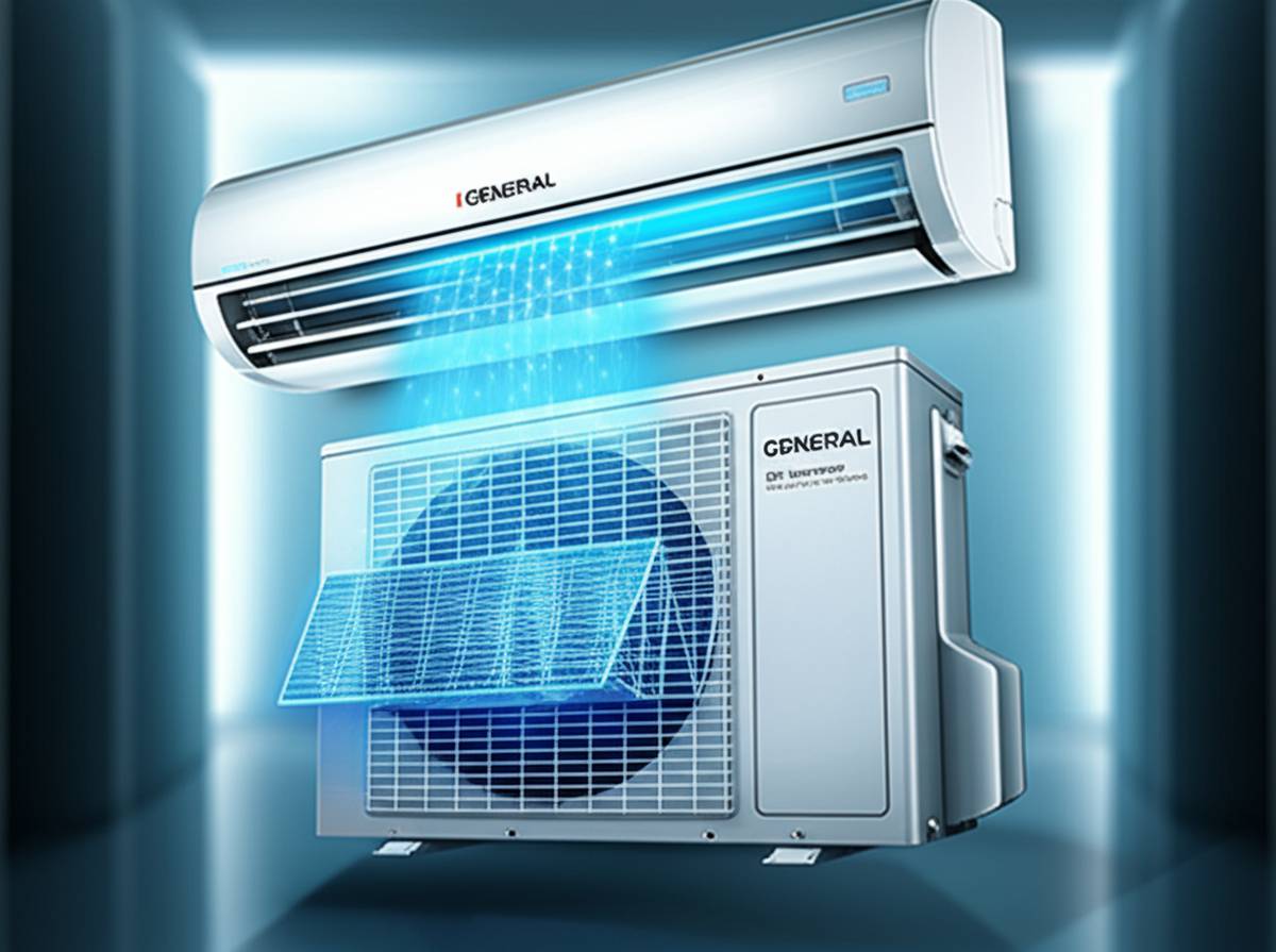 معرفی فناوری‌های به‌کاررفته در کولر گازی 18000 اجنرال؛ از فیلتر ضد باکتری تا کمپرسور DC