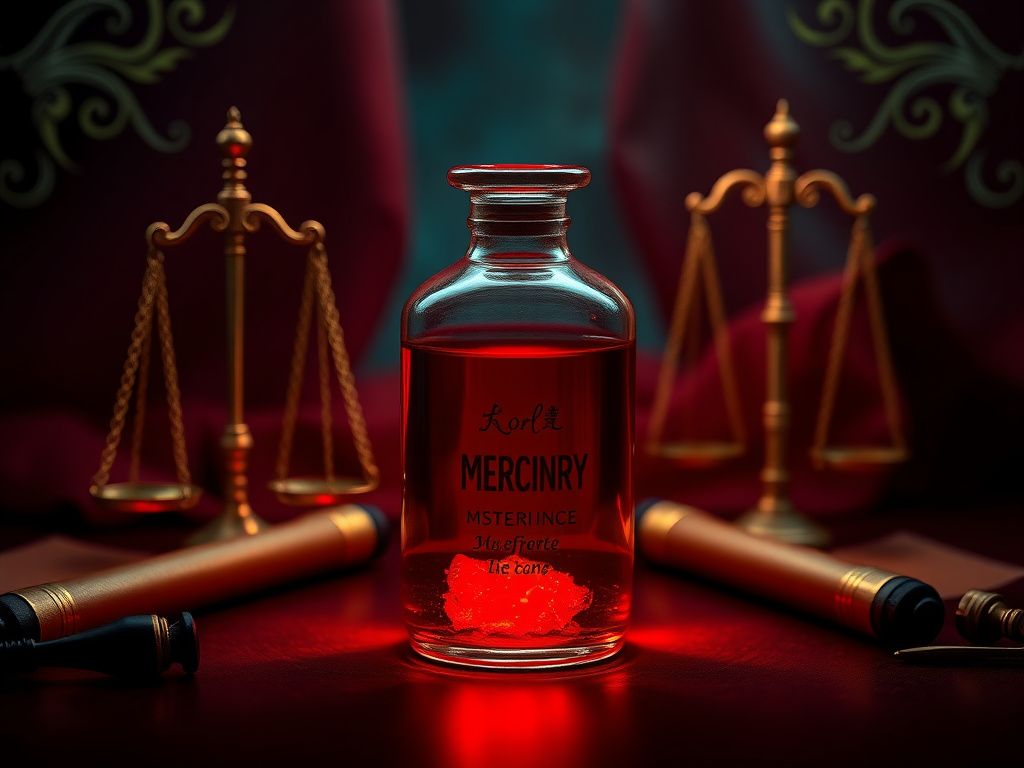 حکم خرید و فروش جیوه قرمز چیست؟ - بررسی جامع شرعی و قانونی