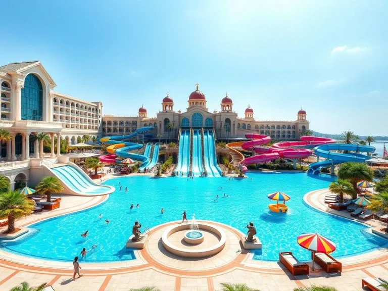 هتل ریکسوس لند آف لجندز بلک | Rixos | پارک آبی و رزرو